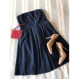 GAP Eyelet Strapless Dress
